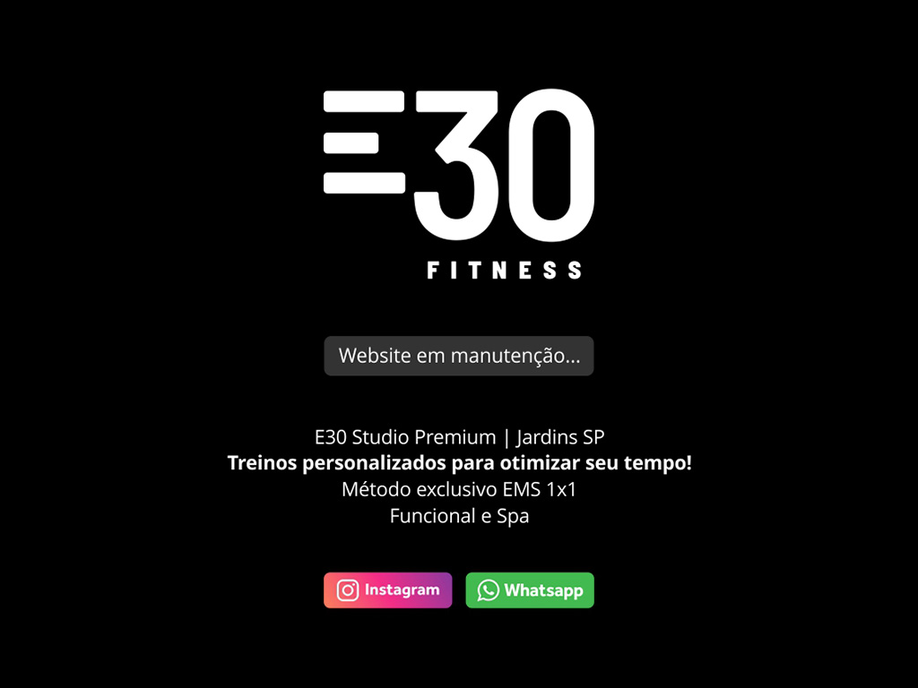 E30 Fitness